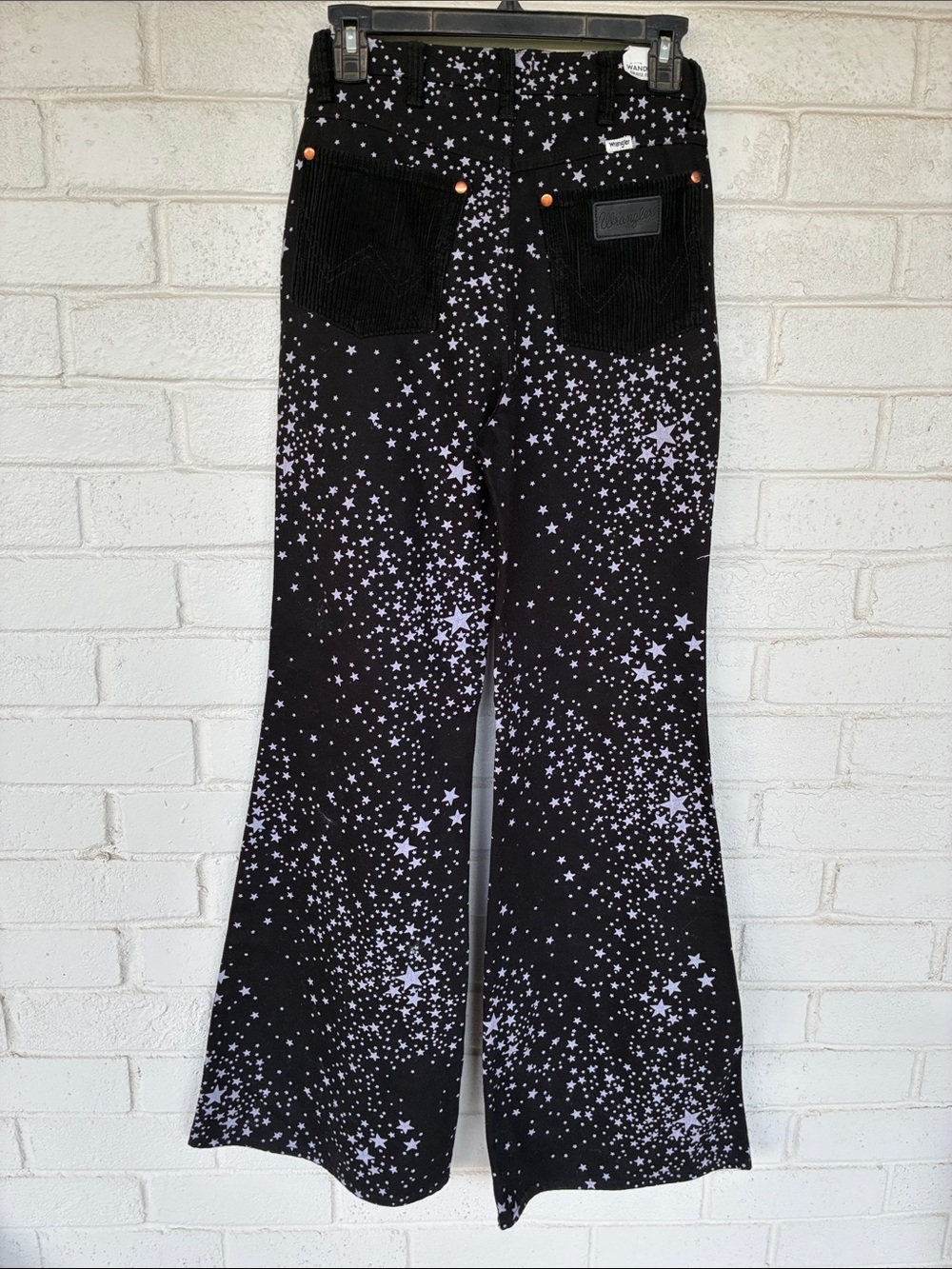 NWT Wrangler Wanderer 622 Star Struck High Rise Flare Jean 25x34 - Picture 8 of 13